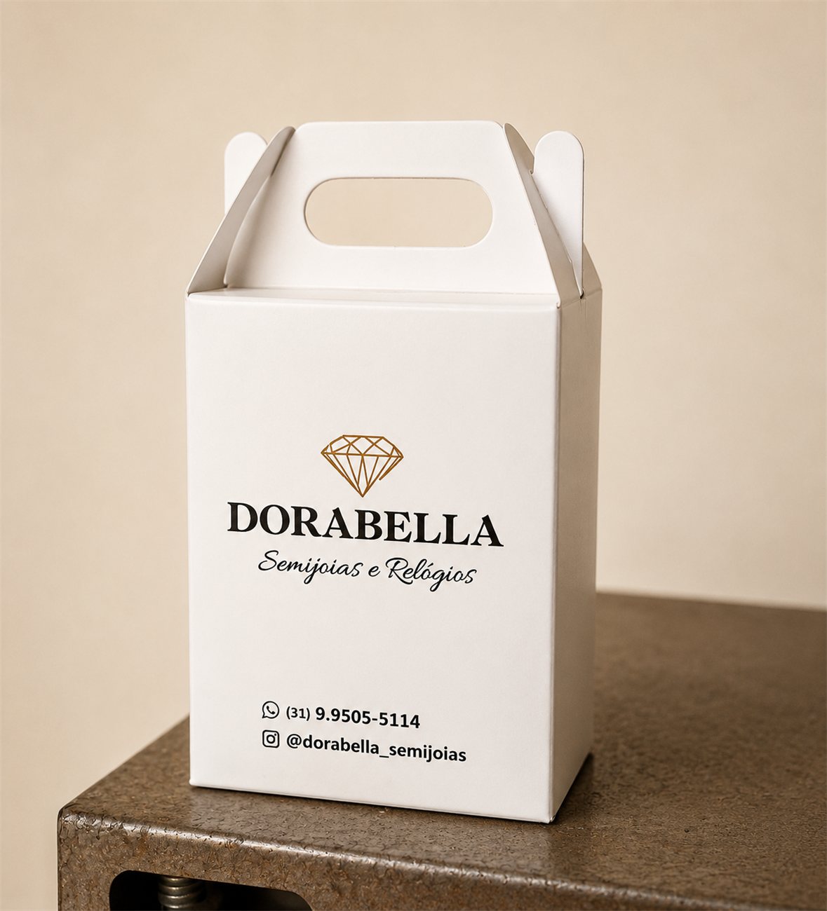 Caixa personalizada Kromos — Dorabella