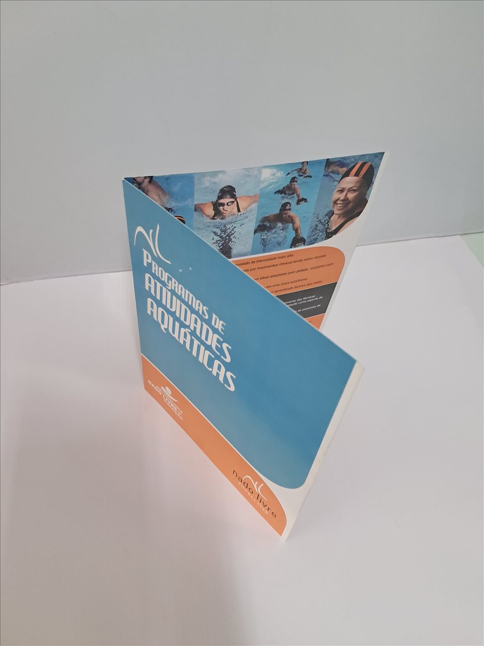 Folder personalizado — Nado Livre